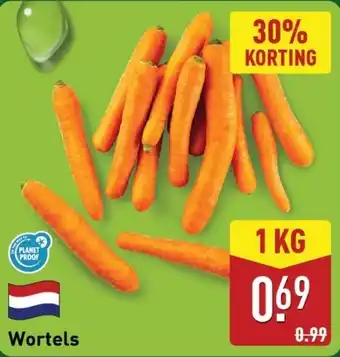 ALDI Wortels aanbieding