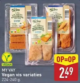 ALDI My vay vegan vis variaties aanbieding