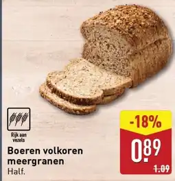 ALDI Boeren volkoren meergranen aanbieding