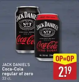 ALDI Jack daniel's coca-cola aanbieding