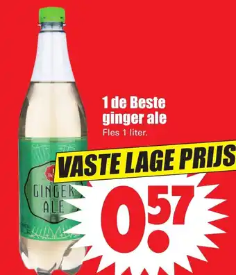 Dirk 1 de Beste Ginger ale 1L aanbieding