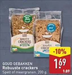 ALDI Robuuste crackers aanbieding
