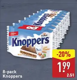 ALDI 8 pack knoppers aanbieding