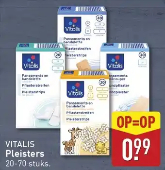 ALDI Vitalis pleisters aanbieding