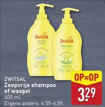 ALDI Zeepvrije shampoo of wasgel aanbieding