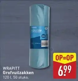 ALDI Wrapitt grofvuilzakken aanbieding