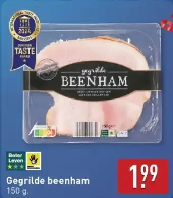 ALDI Gegrilde beenham aanbieding