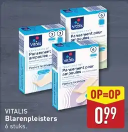 ALDI Vitalis blarenpleisters aanbieding