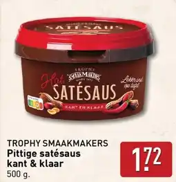 ALDI Trophy smaakmakers pittige satésaus kant & klaar aanbieding
