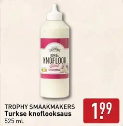 ALDI Trophy smaakmakers turkse knoflooksaus aanbieding