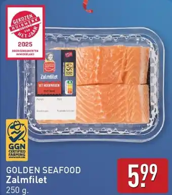 ALDI Golden seafood zalmfilet aanbieding