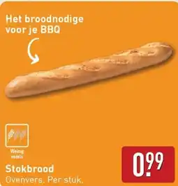 ALDI Stokbrood Ovenvers aanbieding