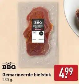 ALDI Bbq gemarineerde biefstuk aanbieding