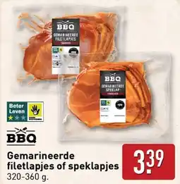 ALDI Bbq gemarineerde filetlapjes of speklapjes aanbieding