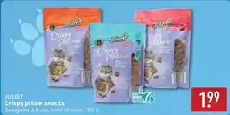 ALDI Juliet crispy pillow snacks aanbieding