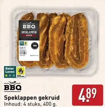 ALDI Bbq speklappen gekruid aanbieding