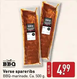 ALDI Verse spareribs aanbieding