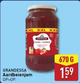 ALDI Grandessa aardbeienjam aanbieding