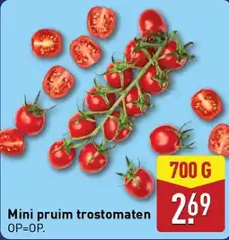 ALDI Mini pruim trostomaten aanbieding