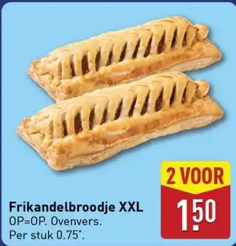 ALDI Frikandelbroodje XXL aanbieding