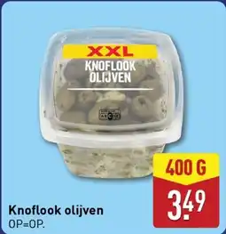 ALDI Knoflook olijven aanbieding