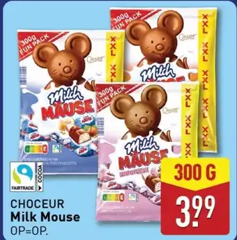 ALDI Choceur milk mouse aanbieding