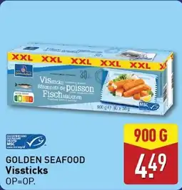 ALDI Golden seafood vissticks aanbieding
