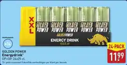 ALDI Golden power energydrink aanbieding