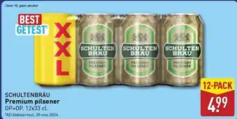 ALDI Schultenbräu premium pilsener aanbieding