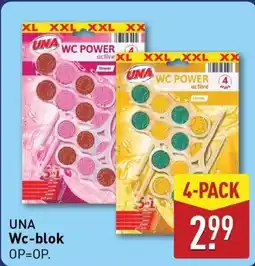 ALDI Una wc blok aanbieding