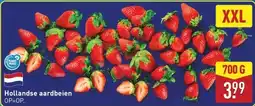 ALDI Hollandse aardbeien aanbieding