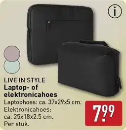 ALDI Live in style laptop of elektronicahoes aanbieding