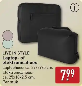 ALDI Live in style laptop of elektronicahoes aanbieding