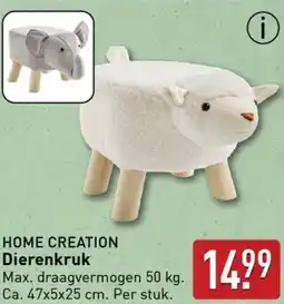 ALDI Home creation dierenkruk aanbieding