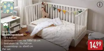 ALDI Novitesse beddengoedset aanbieding