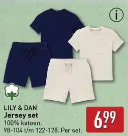 ALDI LILY & DAN Jersey set aanbieding