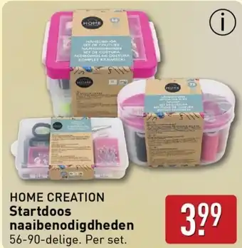 ALDI Home creation startdoos naaibenodigdheden aanbieding