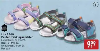 ALDI LILY & DAN Peuter trekkingsandalen aanbieding