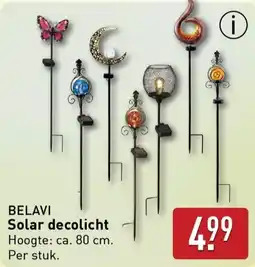 ALDI BELAVI Solar decolicht aanbieding