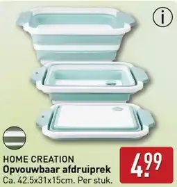 ALDI HOME CREATION Opvouwbaar afdruiprek aanbieding