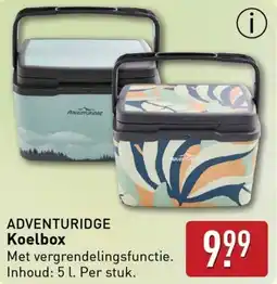ALDI ADVENTURIDGE Koelbox aanbieding