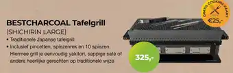 EP Beerepoot Bestcharcoal tafelgrill aanbieding
