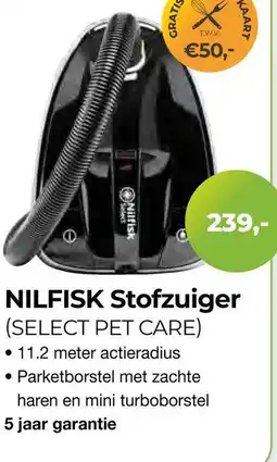 EP Beerepoot NILFISK Stofzuiger aanbieding