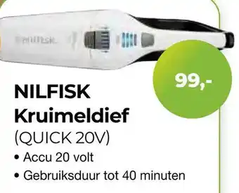 EP Beerepoot NILFISK Kruimeldief aanbieding