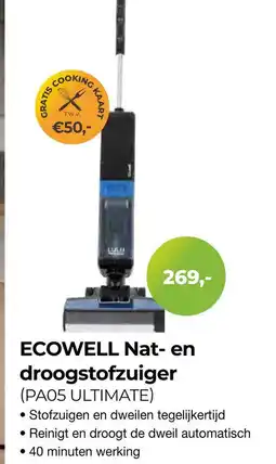 EP Beerepoot ECOWELL Nat en droogstofzuiger aanbieding
