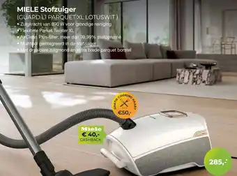 EP Beerepoot MIELE Stofzuiger aanbieding