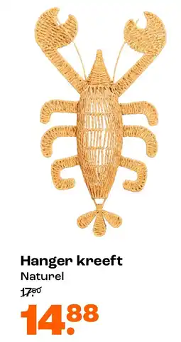 Kwantum Hanger kreeft aanbieding