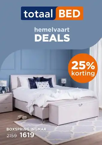 TotaalBED Boxspring Ingmar aanbieding
