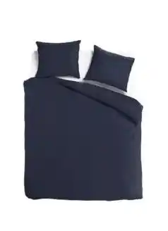 TotaalBED Dekbedovertrek Noa Koningsblauw | aanbieding
