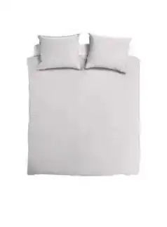 TotaalBED Dekbedovertrek Noa Ice Grey | aanbieding